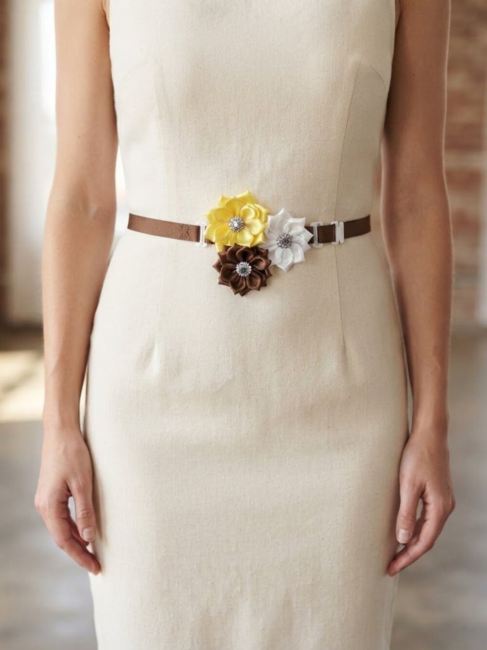 Brown‎ Floral Women's Accessory
